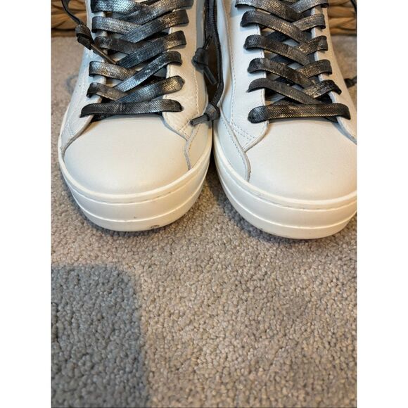 P448 JOHN MATTE/GLITTER sneaker Sz. 38, 7.5/8, $298 - Picture 9 of 12